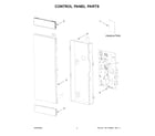 KitchenAid YKMMF530PPS00 control panel parts diagram