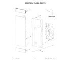 KitchenAid YKMMF730PPS00 control panel parts diagram