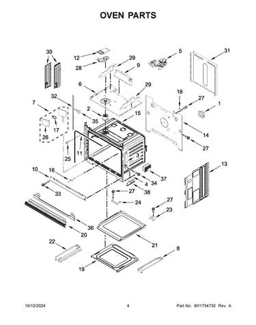 Oven parts