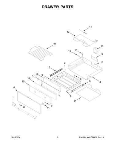 Drawer parts