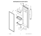 Maytag MRSF4036PZ02 refrigerator door parts diagram