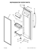Refrigerator door parts