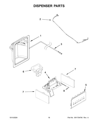 Dispenser parts