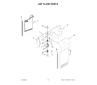 Maytag MRSF4036PZ02 air flow parts diagram