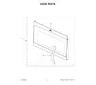 Whirlpool WMMS3130RW00 door parts diagram