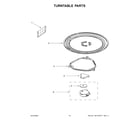 Whirlpool WMMS3130RW00 turntable parts diagram