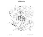 KitchenAid KOEC530PPS03 oven parts diagram