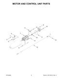 Motor and control unit parts