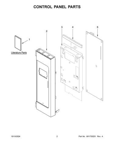 Control panel parts