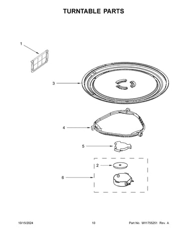 Turntable parts