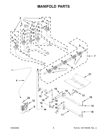 Manifold parts