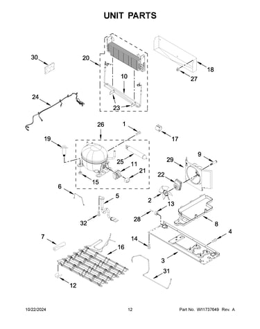 Unit parts