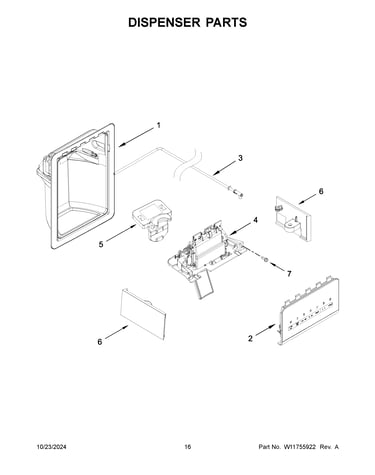 Dispenser parts