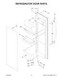 Refrigerator door parts