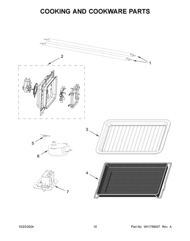 Cooking and cookware parts