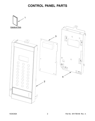Control panel parts