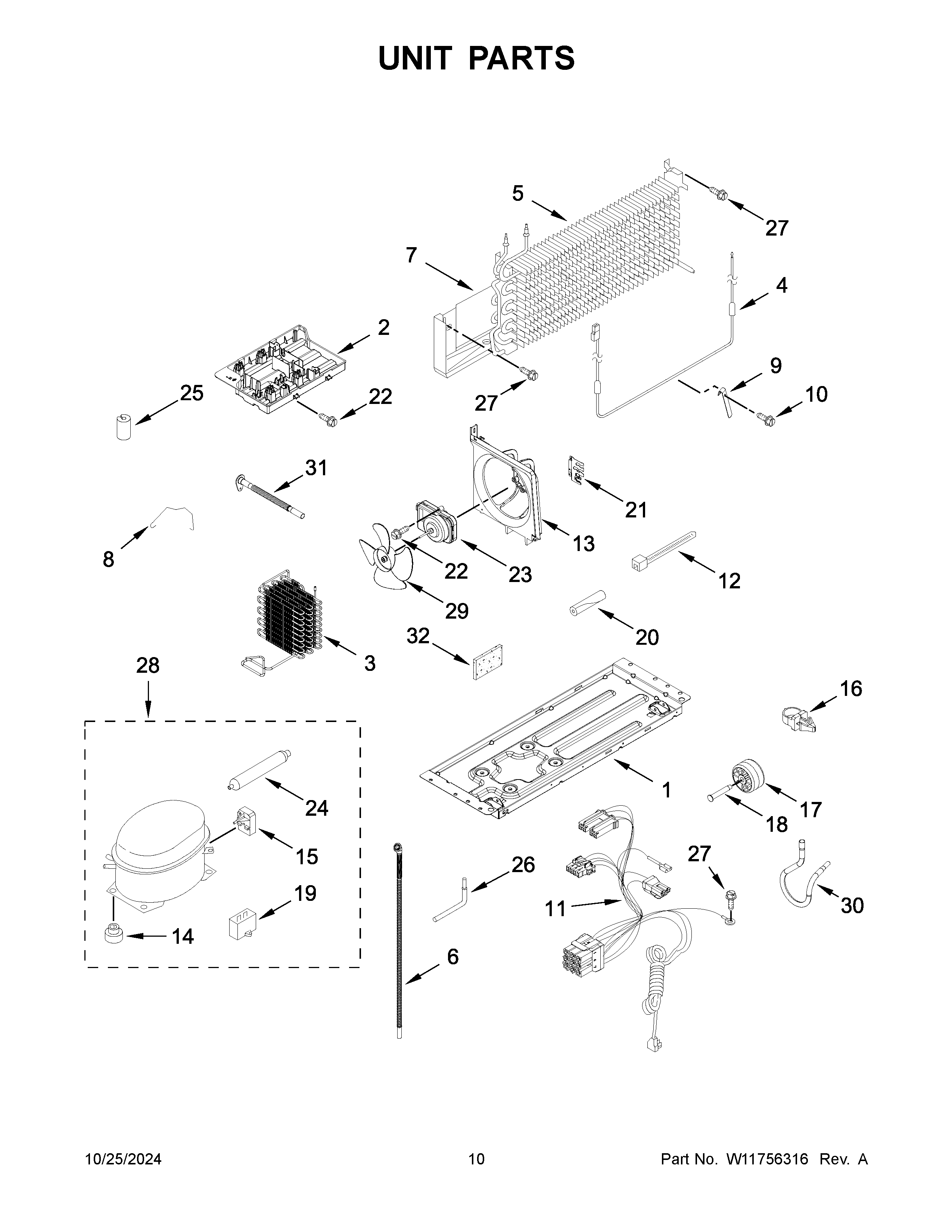 Unit parts