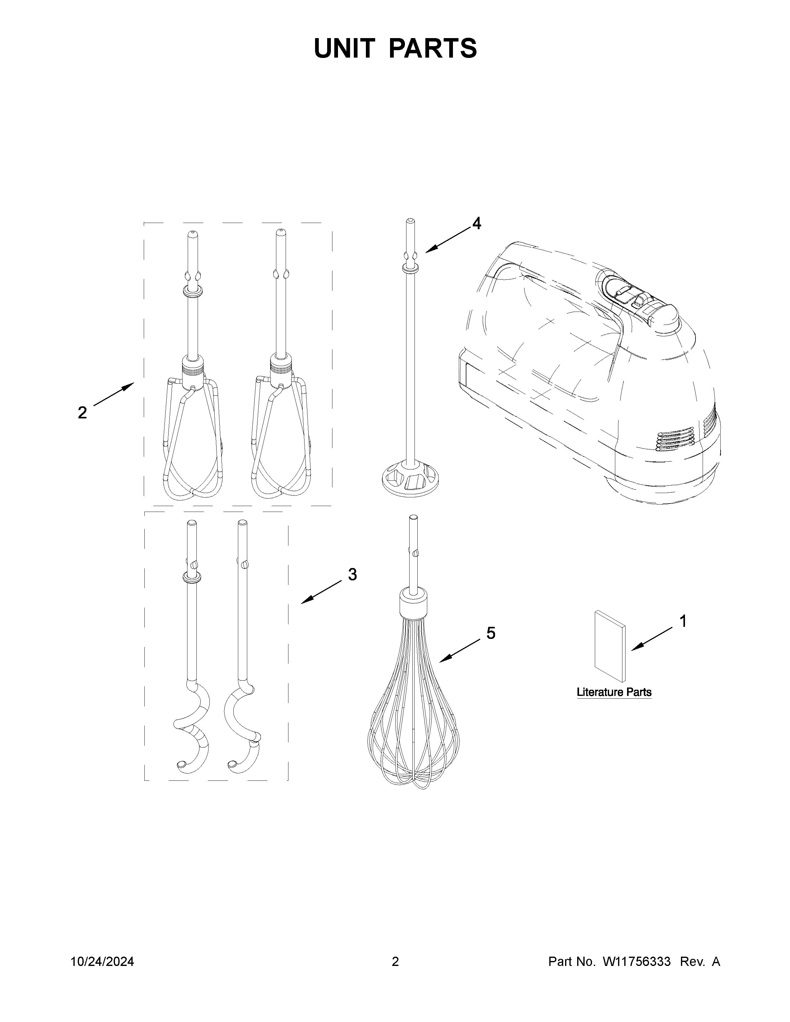 Unit parts