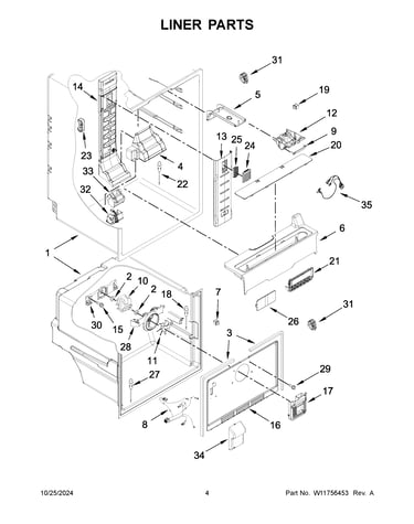 Liner parts
