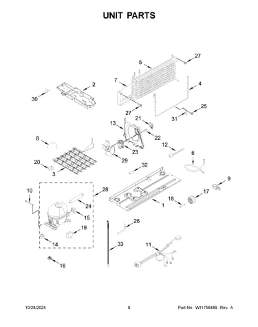 Unit parts