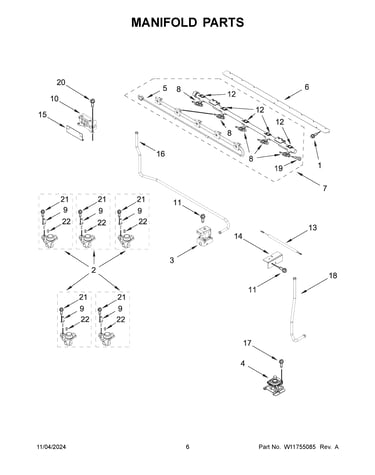 Manifold parts