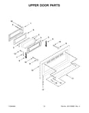Upper door parts