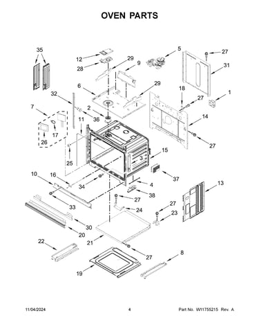 Oven parts