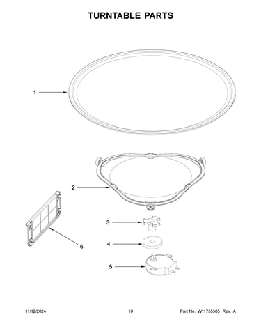 Turntable parts