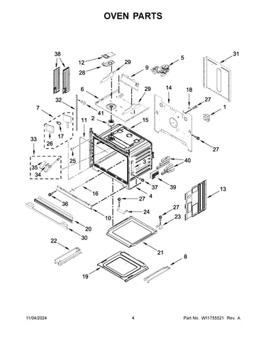 Oven parts