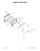 Lower door parts