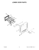 Lower door parts