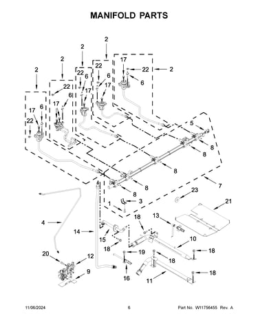 Manifold parts
