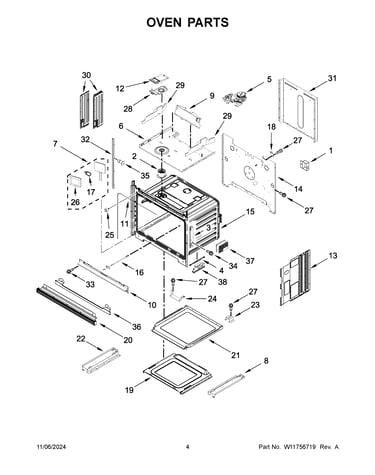 Oven parts