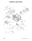 Internal oven parts