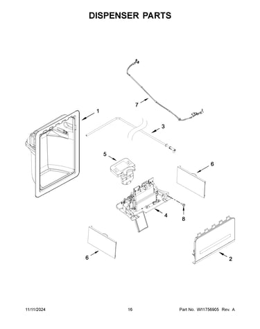 Dispenser parts
