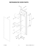 Refrigerator door parts