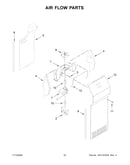 Air flow parts