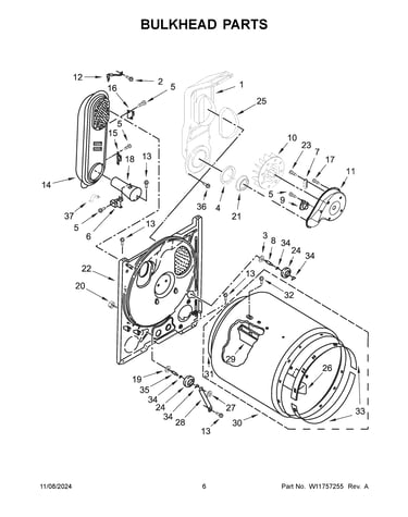 Bulkhead parts