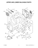 Upper and lower bulkhead parts