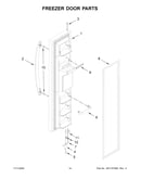 Freezer door parts