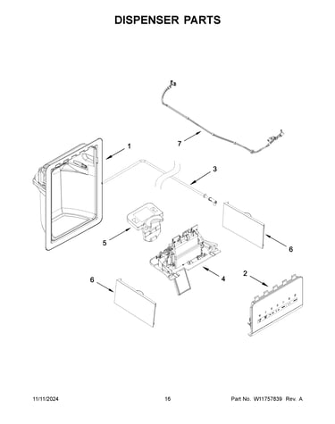Dispenser parts