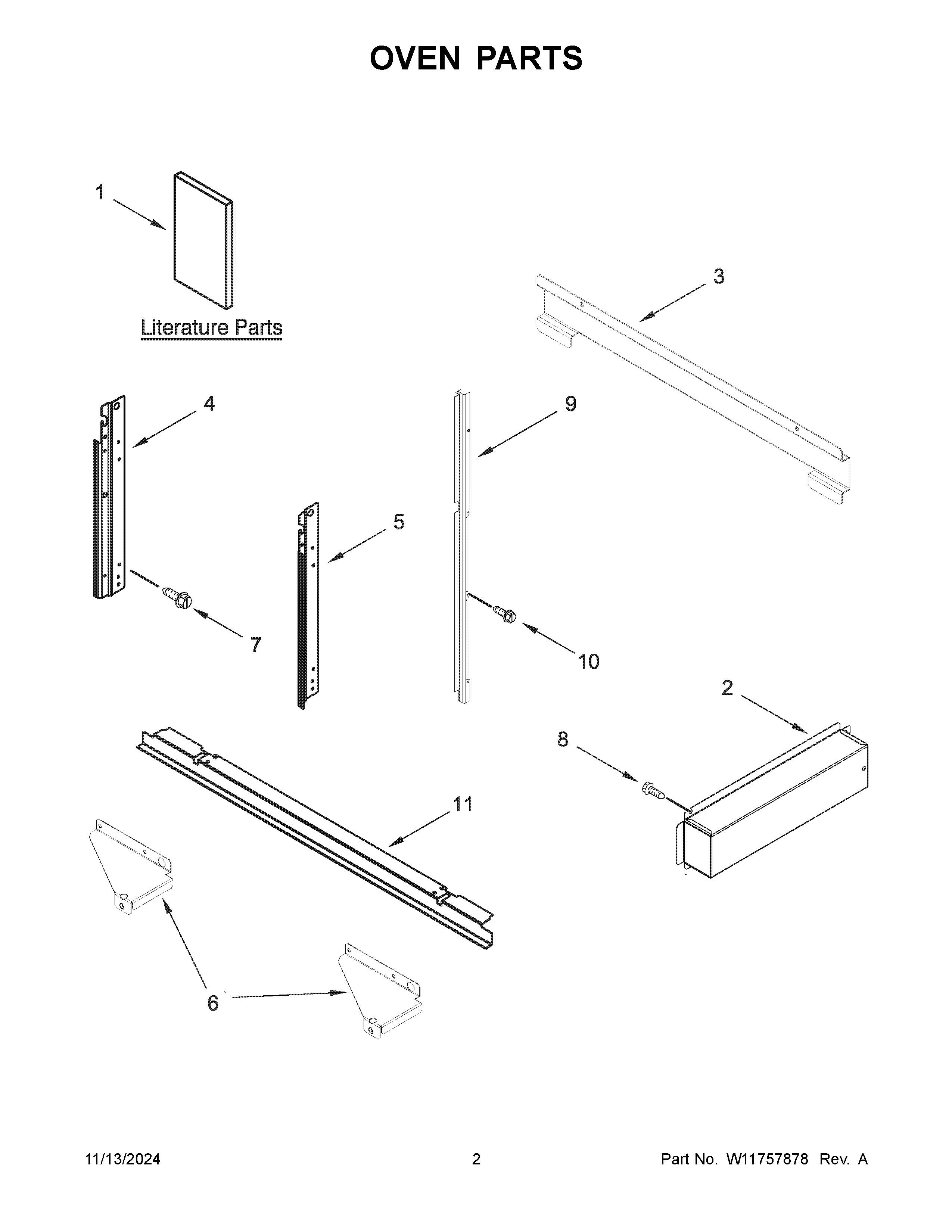 Oven parts