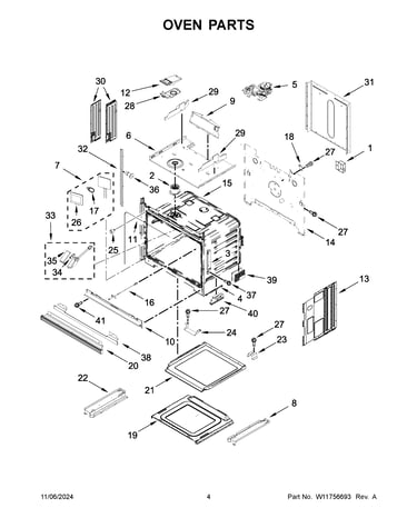 Oven parts