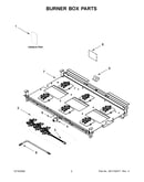 Burner box parts