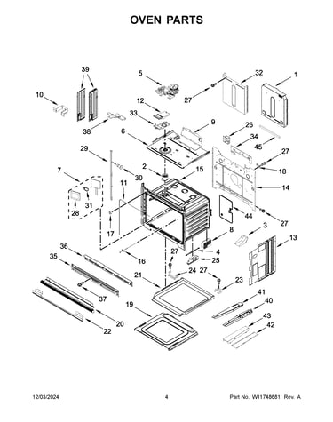 Oven parts