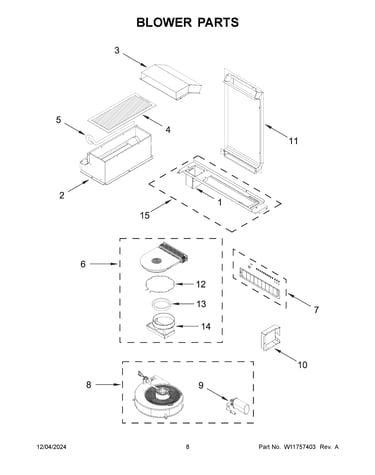 Blower parts