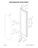 Refrigerator door parts