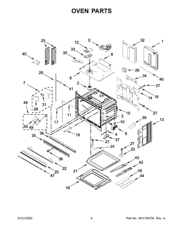 Oven parts