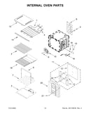 Internal oven parts