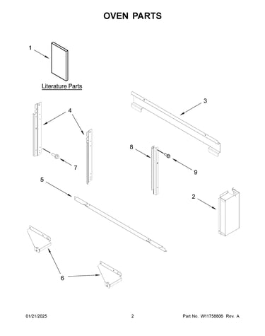 Oven parts